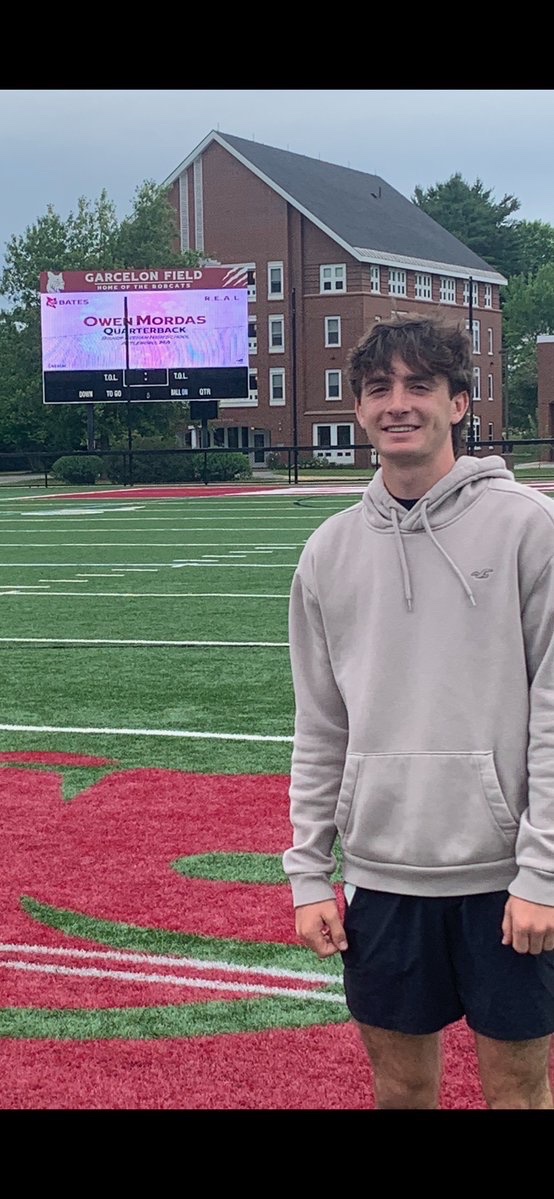 omordas09's tweet image. Grateful for the opportunity to visit and tour @BatesCollege with Coach Coyne @Cats_CoachCoyne and Coach Brown today @AlecBrownFB @CoachWehrhahn @coachwatrous @Bates_Football
I greatly appreciate your time today and the opportunity to visit, tour Bates, discuss Football, learn…