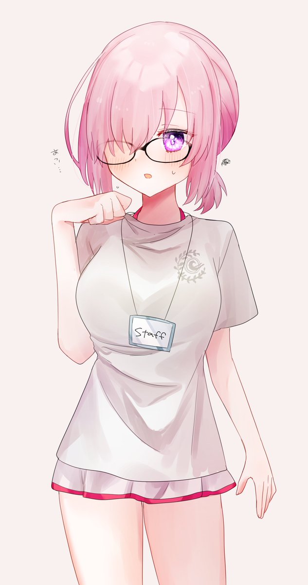 マシュ・キリエライト(Fate) 「」|はるかっぱのイラスト