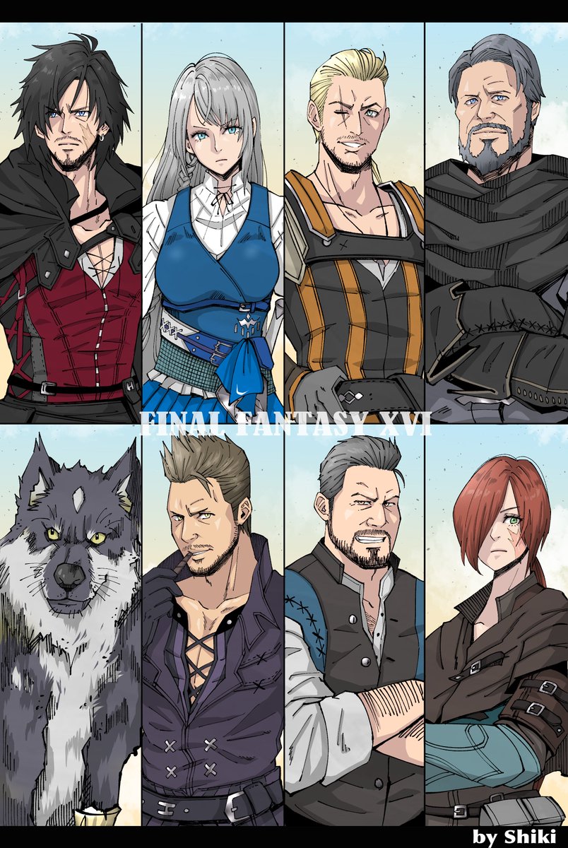 ゲームキャラ描きましたシリーズ
結構それぞれ気に入ってます 