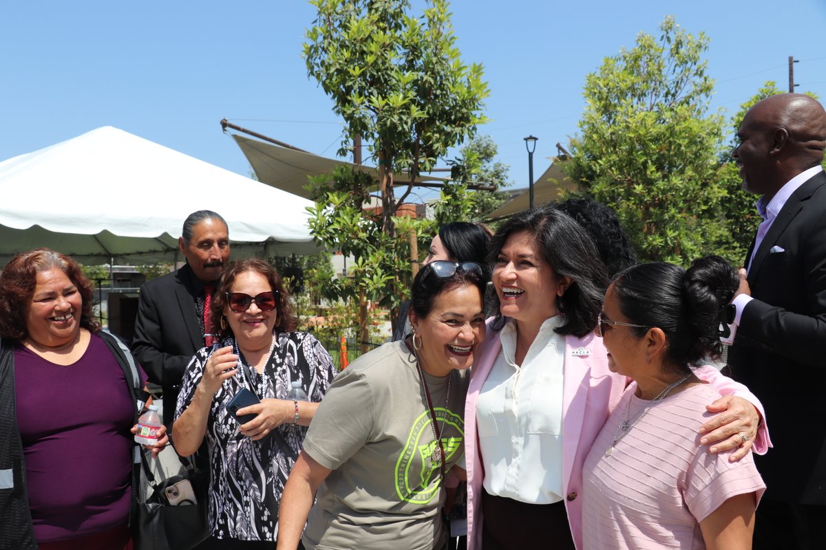HACLA (@hacla1938) on Twitter photo Today in Watts! We celebrated the grand opening of Kalmia Rose, adding 76 new homes to Jordan Downs—part of LA’s largest affordable housing redevelopment.
Learn more: ow.ly/EHsE50Whe9b
<a href="/BRIDGEhousing/">BRIDGE Housing</a> <a href="/HUDgov/">Department of Housing and Urban Development</a> <a href="/TimMcOskerLA/">Councilmember Tim McOsker</a> <a href="/WellsFargo/">Wells Fargo</a>
@ Today in Watts! We celebrated the grand opening of Kalmia Rose, adding 76 new homes to Jordan Downs—part of LA’s largest affordable housing redevelopment.
Learn more: ow.ly/EHsE50Whe9b
<a href="/BRIDGEhousing/">BRIDGE Housing</a> <a href="/HUDgov/">Department of Housing and Urban Development</a> <a href="/TimMcOskerLA/">Councilmember Tim McOsker</a> <a href="/WellsFargo/">Wells Fargo</a>
@
