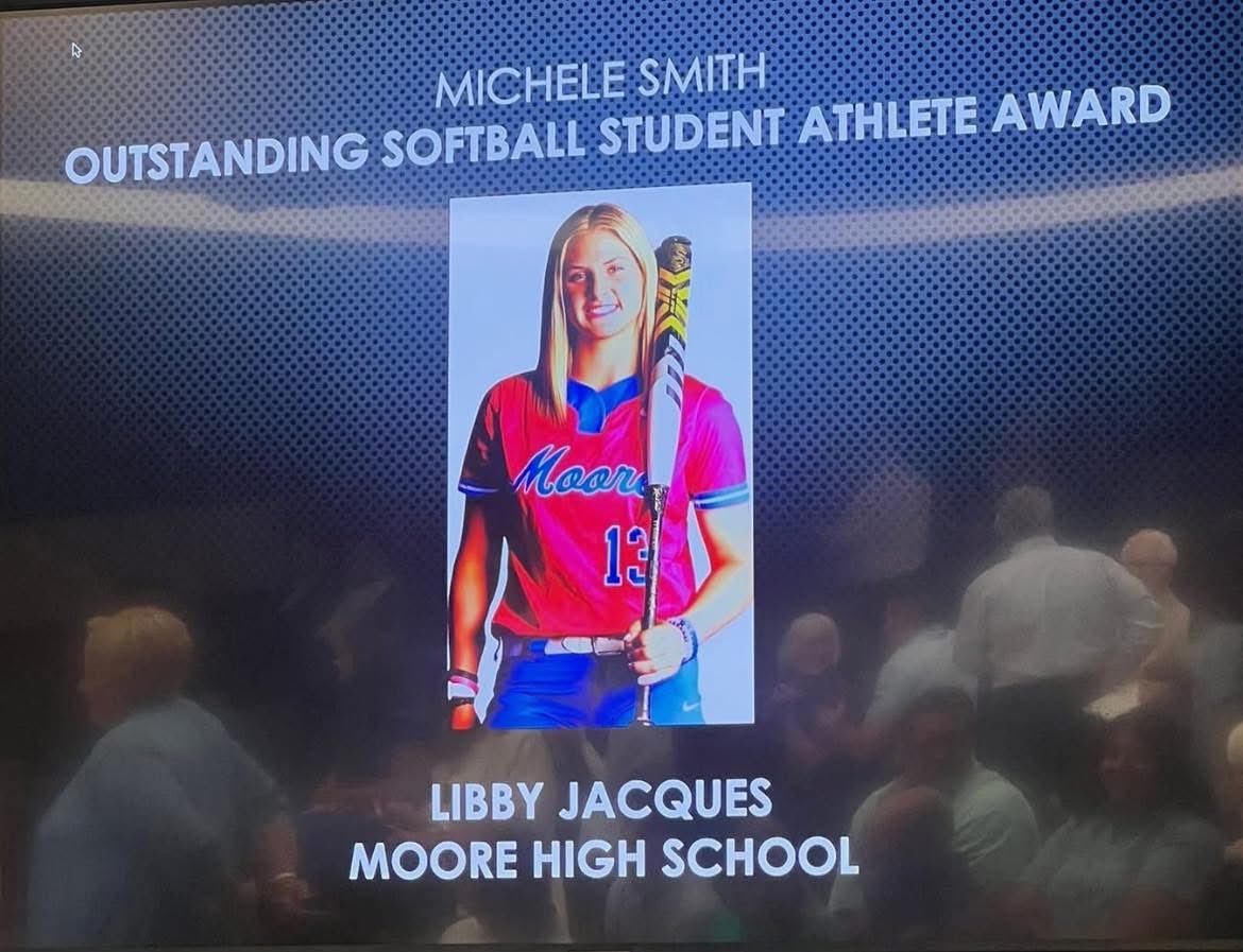 Oklahoma Athletics 18U National Madden (@asnat18umadden) on Twitter photo Our <a href="/LibbyJ_00/">Libby Jaques</a> at The Oklahoma Sports Hall of Fame Awards! She won the Michele Smith Outstanding Softball Student Athlete of the Year award!!
The cherry on top of an amazing high school career! So proud!!
<a href="/cowgirlsb/">OSU Cowgirl Softball</a> | #As1 Our <a href="/LibbyJ_00/">Libby Jaques</a> at The Oklahoma Sports Hall of Fame Awards! She won the Michele Smith Outstanding Softball Student Athlete of the Year award!!
The cherry on top of an amazing high school career! So proud!!
<a href="/cowgirlsb/">OSU Cowgirl Softball</a> | #As1