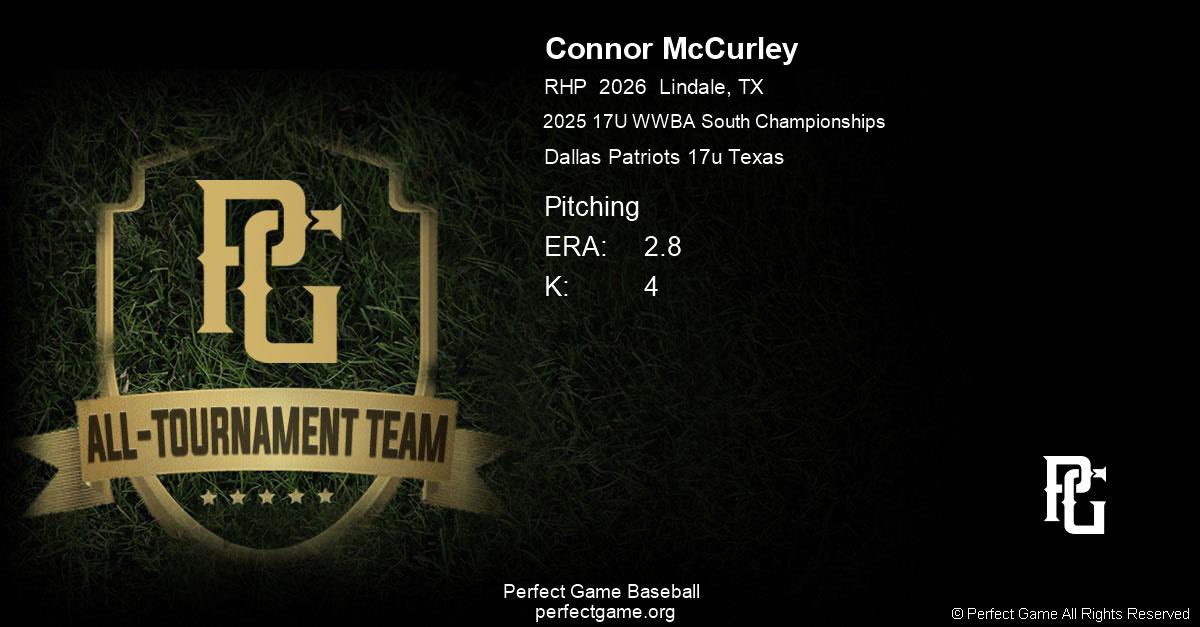 2025 WWBA Tomball All Tournament Team Topping 86 <a href="/CoachJaure/">Coach Jaure</a> <a href="/LandryMayo/">Landry Mayo</a> <a href="/Vandal_Baseball/">Van Vandal Baseball</a>