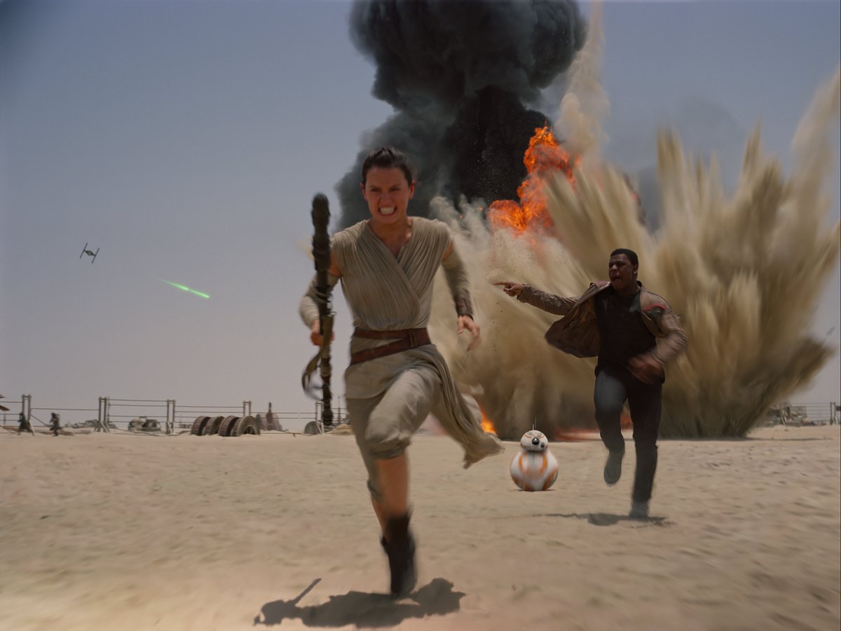 TheLucasVault's tweet image. The Force Awakens (2015) | #StarWars