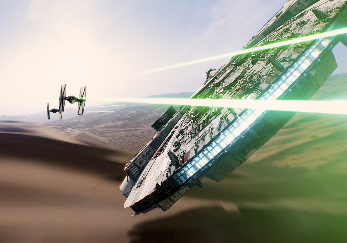 TheLucasVault's tweet image. The Force Awakens (2015) | #StarWars