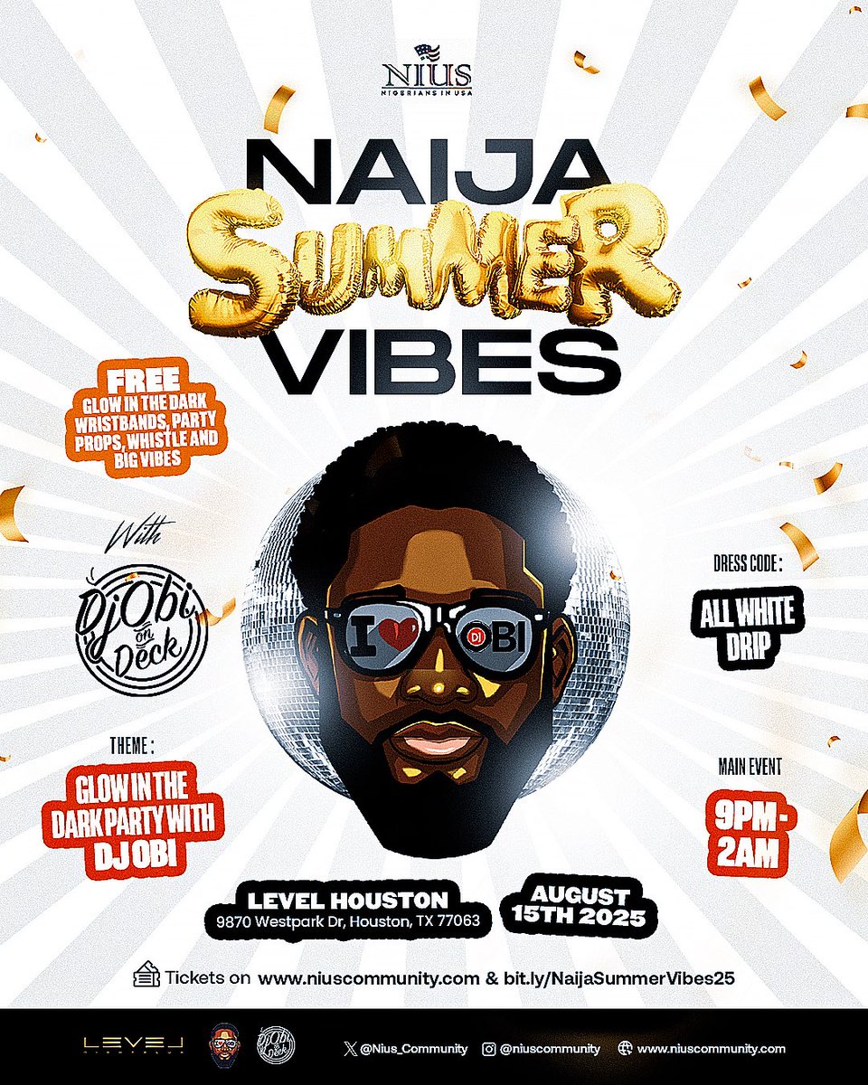 NIUS_Community's tweet image. Use the 2-for-1 deal; it's a much bigger discount
eventbrite.com/e/naija-summerโฆ