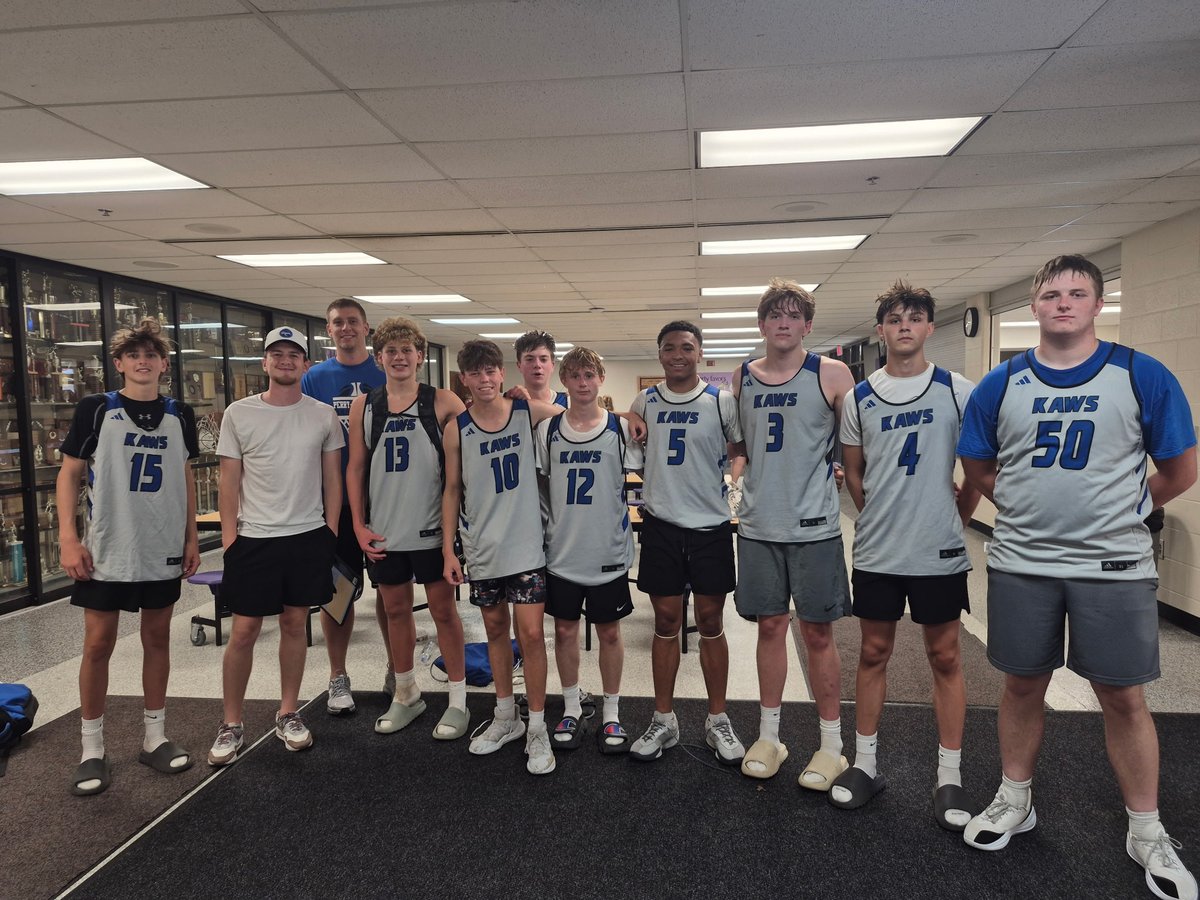 This group went 7-1 in the Royal Valley summer league this June. A lot of "new" faces, but the standard remains the same! Proud of their hard work and commitment. Thanks to <a href="/chrisbrown85/">Chris Brown</a> and his staff for putting on a great league.