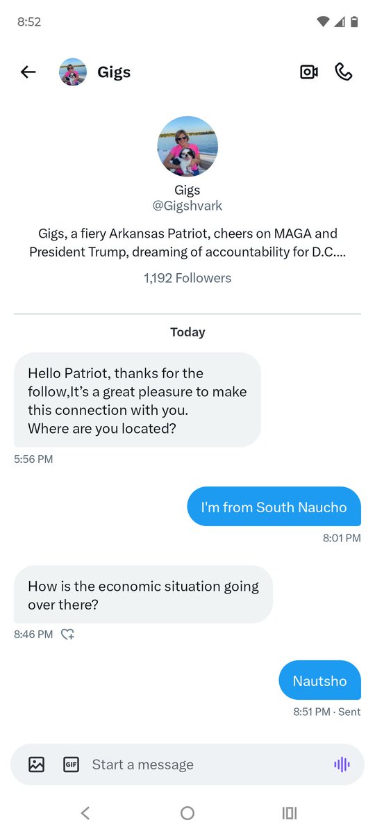 Always fun to troll the random dmers.