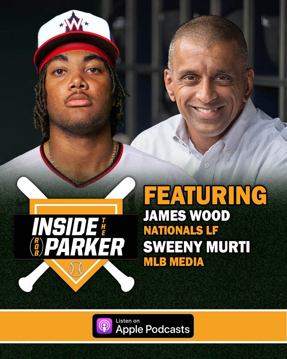 ICYMI: The latest edition of Inside the Parker with <a href="/robparkerMLBbro/">robparkerMLBbro</a> is LIVE:

-Sammy Sosa’s return to Wrigley
-Juan Soto’s resurgence 
-Remembering <a href="/ScottMillerBbl/">Scott Miller</a> 
-Plus, conversations with <a href="/Nationals/">Washington Nationals</a> OF James Wood and <a href="/SweenyMurti/">Sweeny Murti</a> 

&amp; MORE!

Listen: tinyurl.com/59bdrh6n