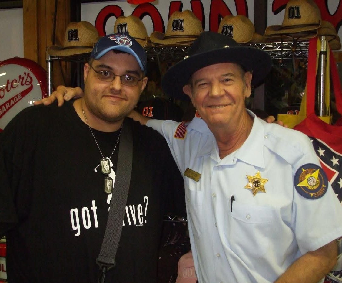 I just saw the sad news that actor Rick Hurst passed away today...he was best known as Cletus Hogg on The Dukes of Hazzard. A show I was obsessed with as a kid

I met him 2 times &amp; he couldn't have been nicer 

I got him to sign these 3 packs of cards the last time I saw him