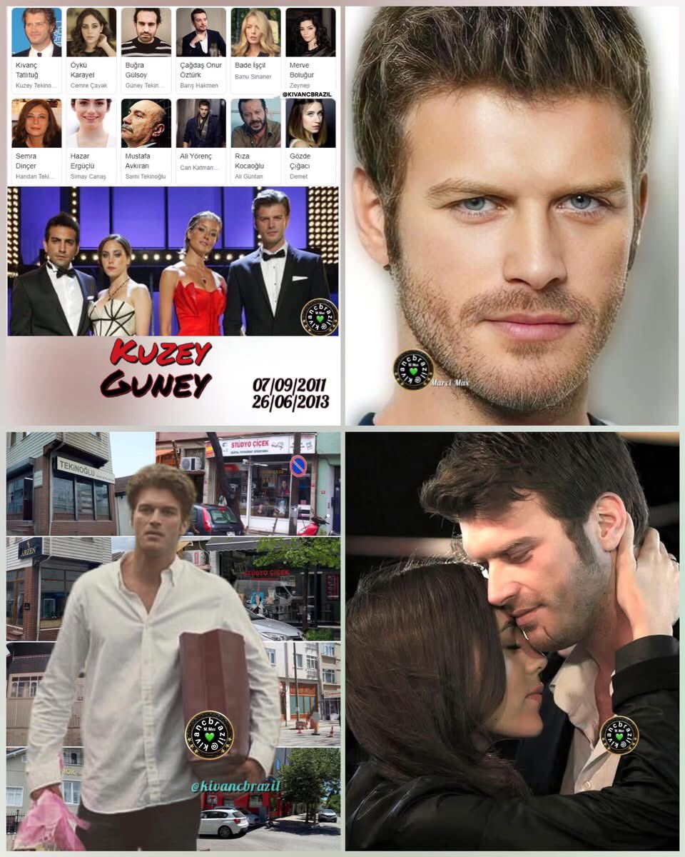 MarciMax1's tweet photo. #tbt📽
Em 26/6/13 ia ao ar o último episódio da #serie #KuzeyGuney com #kivanctatlitug #Kuzey #ÖyküKarayel #Cemre e #BuğraGülsoy #Guney. Sucesso!
#kıvançtatlıtuğ disse ser o seu melhor papel, o que mais gostou e se aproximou de seu personagem👏❤️🇹🇷💚🇧🇷
#Türkiye #actor #actress https://t.co/iSDkfyO4V0