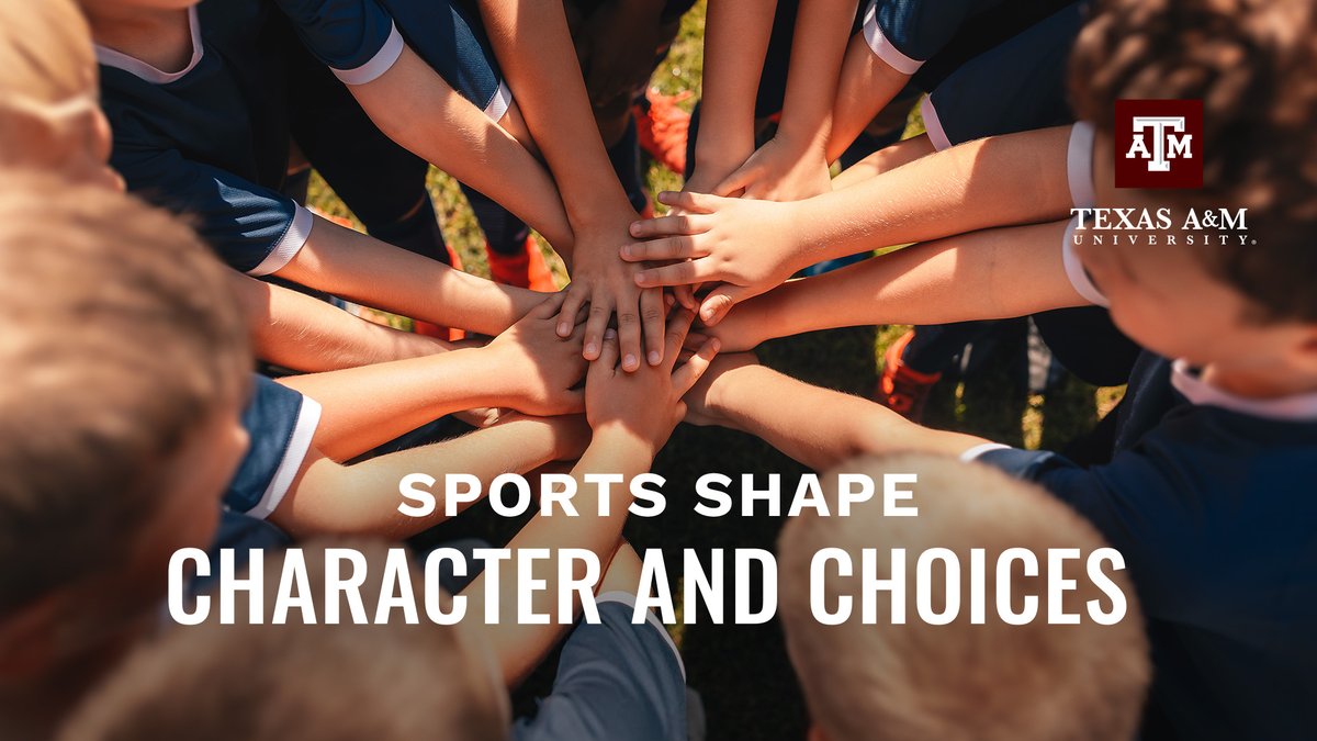 Texas A&M University (@tamu) on Twitter photo 95% of Fortune 500 CEOs played college sports — and research from Dr. Andrea Ettekal in Texas A&M’s <a href="/cehdtamu/">Texas A&M College of Education & Human Development</a> helps explain why.
Her work shows that youth sports build more than skills on the field. With the right guidance, they foster resilience, moral reasoning, and character 95% of Fortune 500 CEOs played college sports — and research from Dr. Andrea Ettekal in Texas A&M’s <a href="/cehdtamu/">Texas A&M College of Education & Human Development</a> helps explain why.
Her work shows that youth sports build more than skills on the field. With the right guidance, they foster resilience, moral reasoning, and character