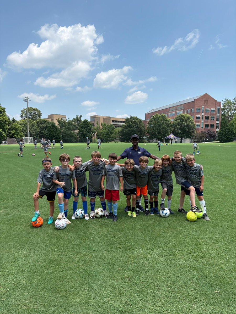 Our 2nd week of hosting our amazing Jr. Spartans was HOT ☀️ but a huge success‼️ ⚽️🔥🤪💯

Huge shoutout to the young ballers for braving the heat and spending their week with us at UNCG! 

See you in July for our last week of the summer❗️