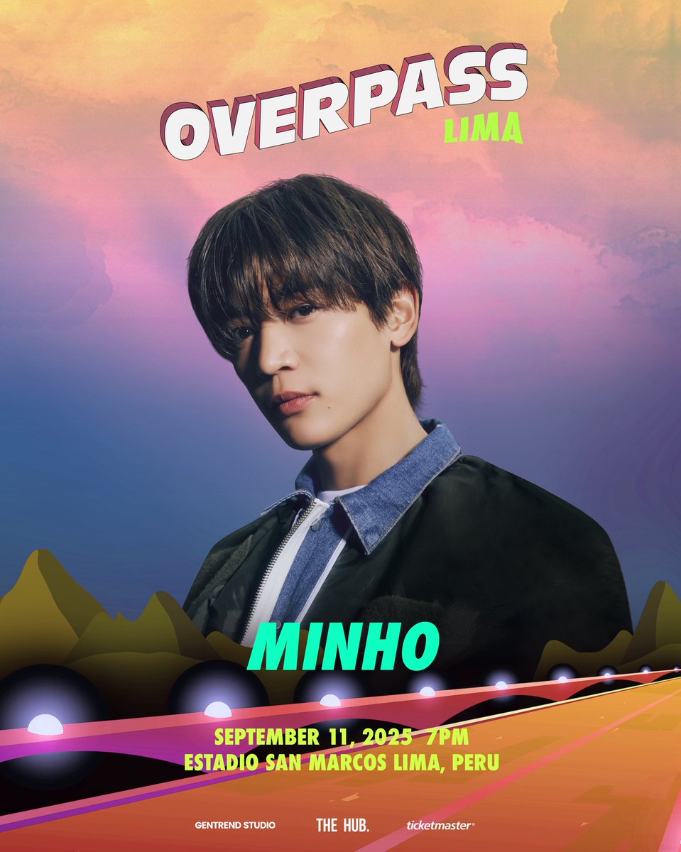 MINHO @choiminho_1209 de SHINee @shinee llega a PERÚ 🇵🇪🔥 ¡No te pierdas su poderosa presentación en vivo en OVERPASS LIMA, será inolvidable!

Detalles:
📅 11 de septiembre de 2025 – 7PM
📍 Estadio San Marcos
🎟️ Ticketmaster.pe

OVERPASS LIMA será el primer festival de