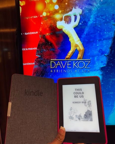 Even with all the fun and frenetic activity aboard ship, this girl had to find a quiet place to read. #Reading #readersoftwitter #Readerscommunity #writercommunity #RomanceReads #Romancereaders