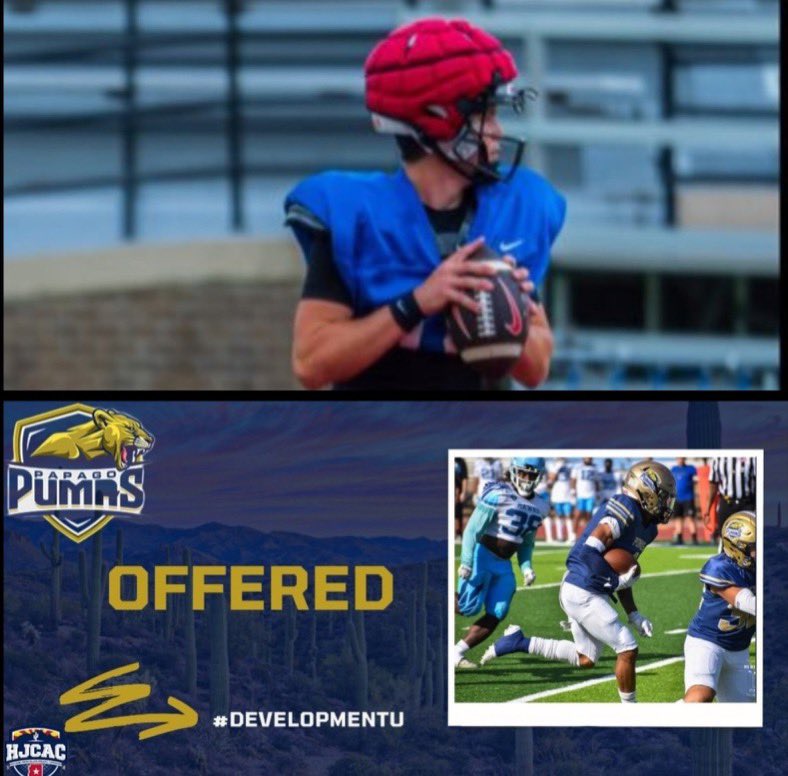 Dylan Taylor (@dylantaylor808) on Twitter photo Blessed and excited to receive my first offer from <a href="/PapagoPumas/">Papago Pumas JUCO Football</a> <a href="/CoachBStro/">Coach Strother</a>
ALL GLORY TO GOD!!! Blessed and excited to receive my first offer from <a href="/PapagoPumas/">Papago Pumas JUCO Football</a> <a href="/CoachBStro/">Coach Strother</a>
ALL GLORY TO GOD!!!