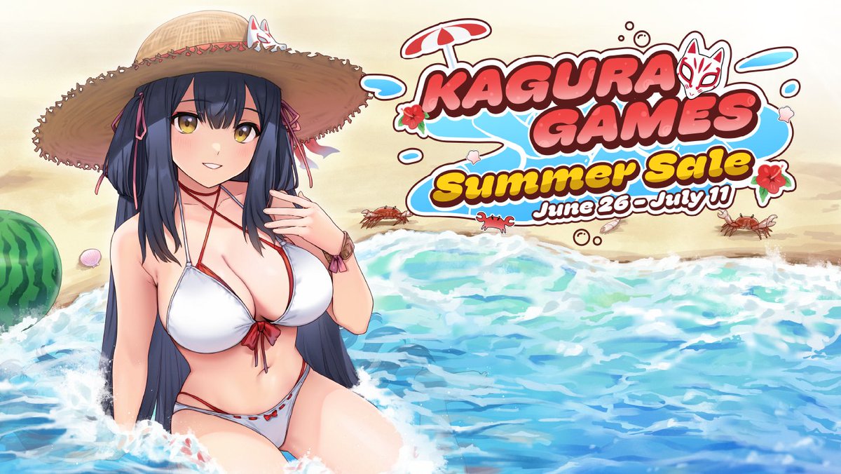 🎮 The Summer Sale 2025 is here! Enjoy crazy discounts on our games &amp; enter our giveaway to win $20 in Steam Credit + our games! ☀️

All you have to do is:

🥰 Follow us <a href="/KaguraGames/">Kagura Games</a>
🔁 Retweet this tweet &amp; like it!
❤️ Join the giveaway at kaguragames.com/the-summer-sal…