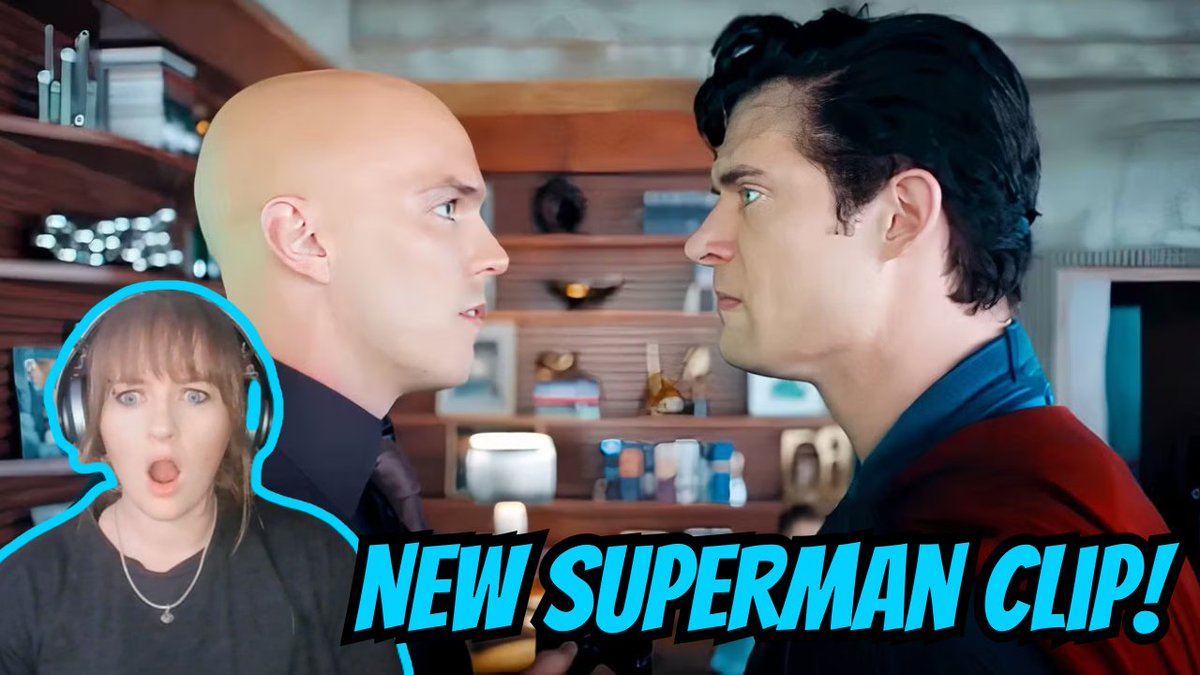 Did anyone else watch that wild Superman clip?! Here's my reaction to it! youtu.be/7wOADa0YBkA

#Superman #SupermanFilm