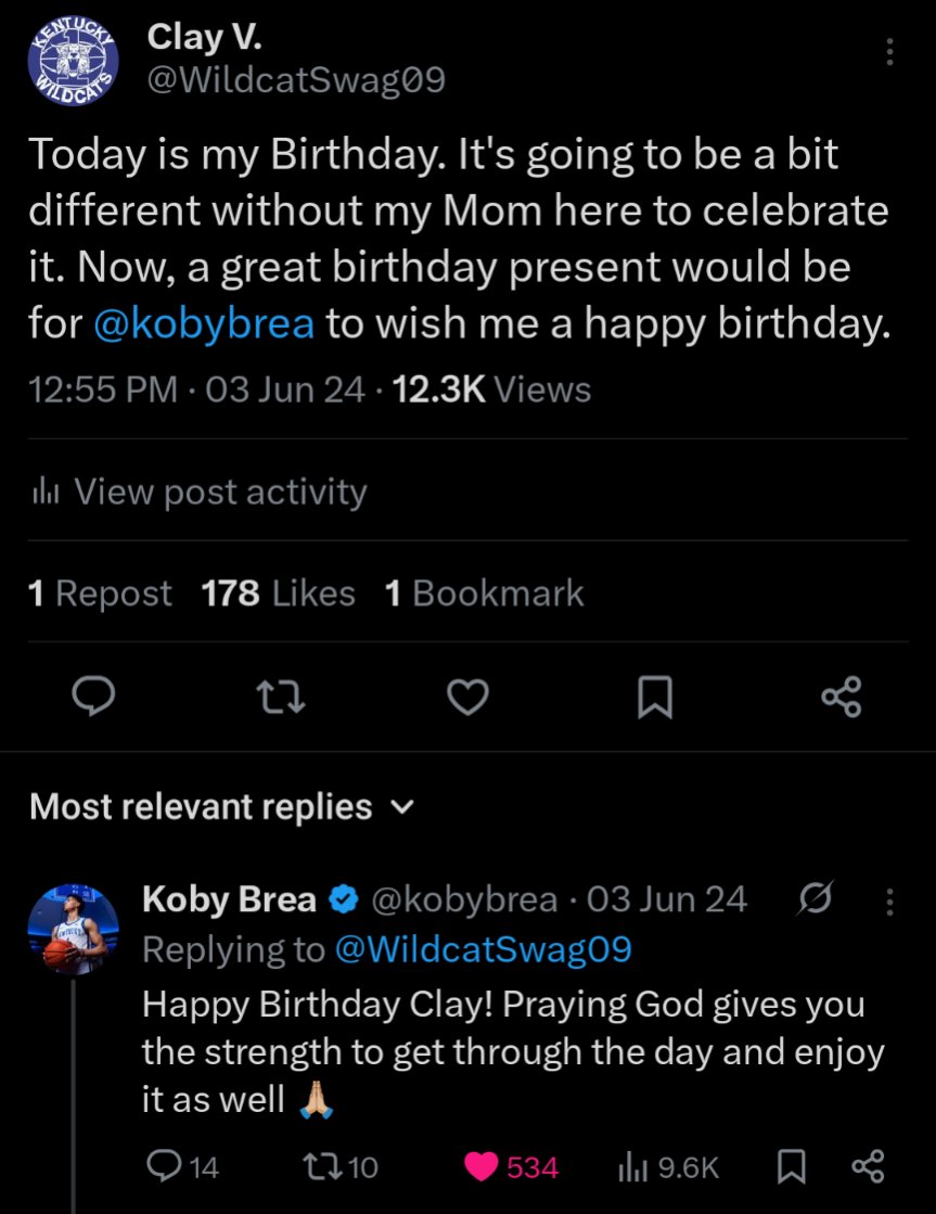 WildcatSwag09's tweet image. Koby Brea last year at this time responded to my tweet. He ended up following me too. Congrats to @kobybrea! @Suns got a good one.
