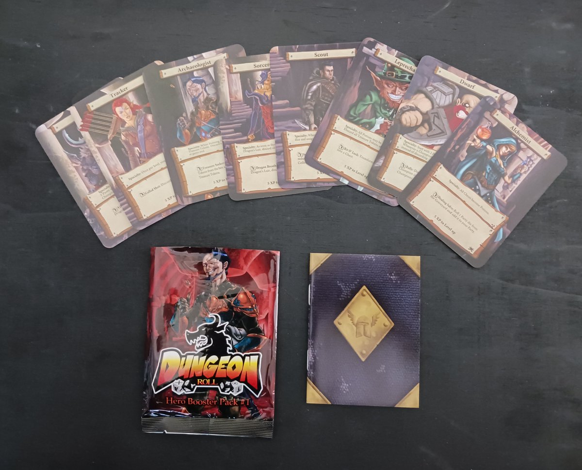 yum_dm's tweet image. This arrived today. Pretty happy to get one of the expansion sets as they seem difficult to find. #DungeonRoll #DnD #FantasyGames