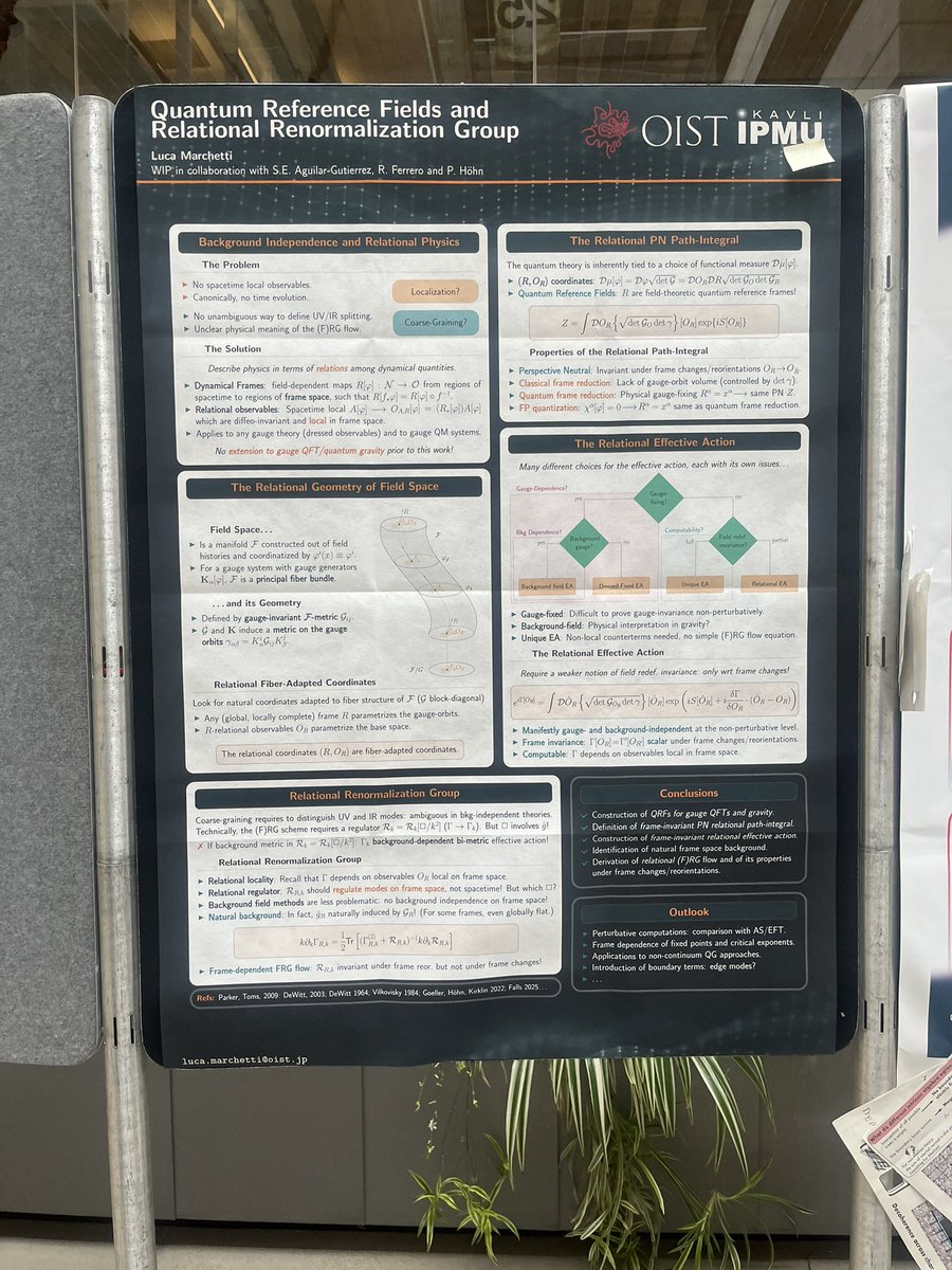 MMylova's tweet image. Have been attending the QIQG (Quantum Information and Quantum Gravity) conference at Perimeter Institute this week. It’s great to catch up with collaborators and watch some very interesting talks! Gentle reminder: we don’t live in a universe with a positive cosmological constant