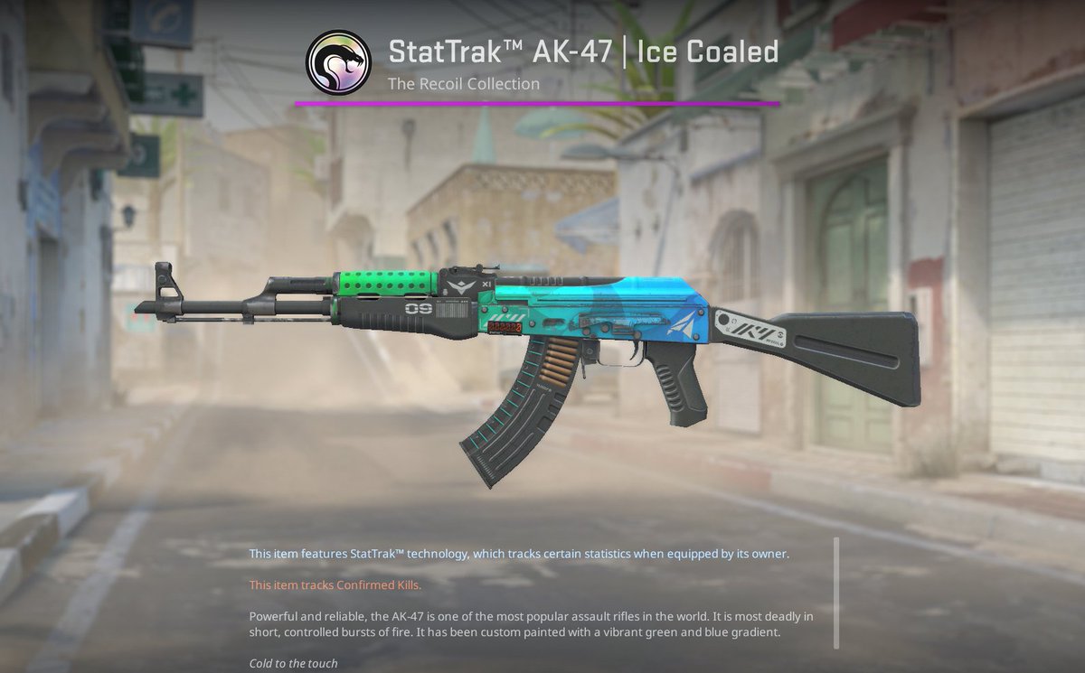 🧊 GIVEAWAY 🧊

StatTrak AK-47 | Ice Coaled (MW)

How to enter:  

- Follow <a href="/SkiitZ_/">SkiitZ</a> 
- Like and RT

Winner picked 04/07 5pm AEST  #giveaway #cs2 #skins