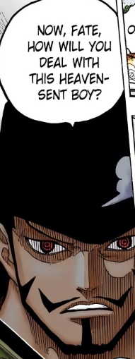 Except what Shanks told Mihawk about Luffy was so profound that Mihawk gained a great deal of interest in him after they met.

So Mihawk knows Luffy's importance. I'd say that warrants bringing up to the person who told him.
