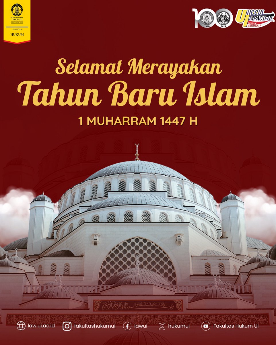 Selamat Tahun Baru Islam 1 Muharram 1447 H 🌙
Mari kita sambut tahun baru Hijriyah dengan semangat hijrah menuju kebaikan, memperbaiki diri, dan memperkuat iman.