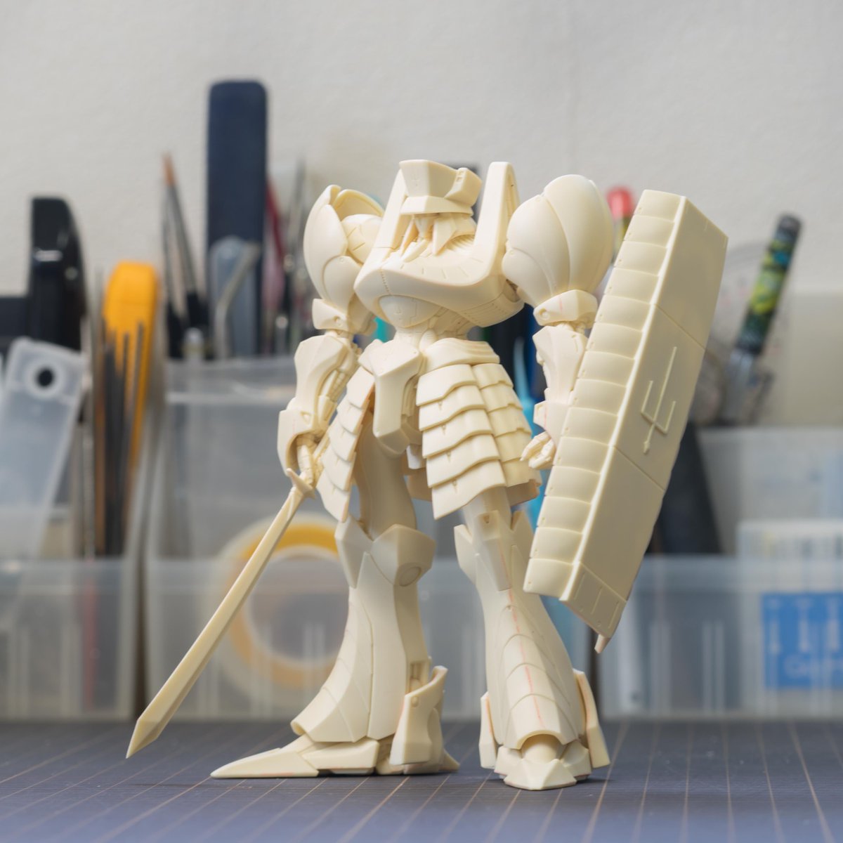 hiroroom5135's tweet image. 今日は有休でお休み｡
ベルリンSR1をチャチャッと仮組みしました｡
このサイズ感､最高だな～
#FSS_jp #ベルリン
