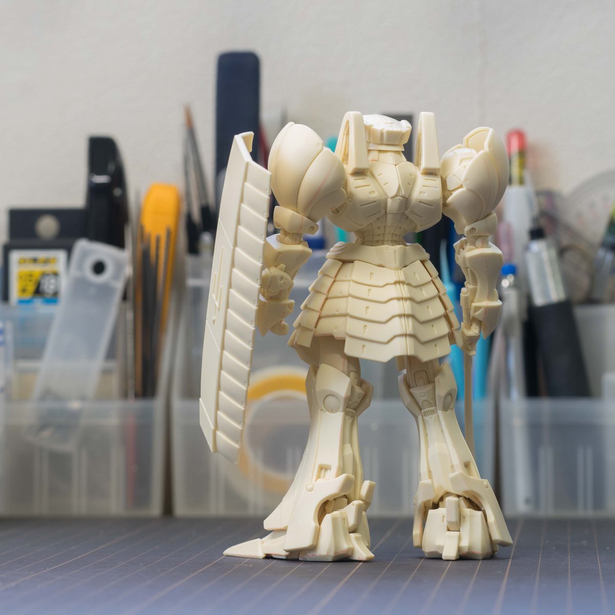 hiroroom5135's tweet image. 今日は有休でお休み｡
ベルリンSR1をチャチャッと仮組みしました｡
このサイズ感､最高だな～
#FSS_jp #ベルリン