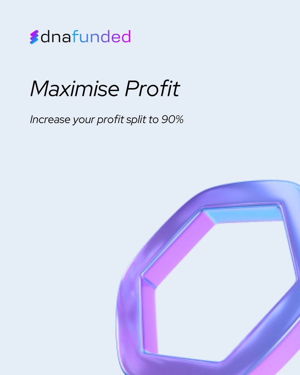 Want to keep more of your earnings?

Add our Profit Split Booster to your challenge and enjoy an increased profit split from 80% to 90%! Make the most of your trading success.

🌐 Get your booster today.

dnafunded.com

#dnafunded #trading #tradingchallenge #propfirm