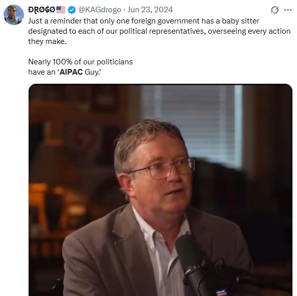 Kentucky Statesman (@ky_statesman) on Twitter photo Don't be fooled by the paid MAGA "influencers". The real reason that they are attacking <a href="/RepThomasMassie/">Thomas Massie</a> is because he had the balls to expose the fact that AIPAC controls our government. Don't be fooled by the paid MAGA "influencers". The real reason that they are attacking <a href="/RepThomasMassie/">Thomas Massie</a> is because he had the balls to expose the fact that AIPAC controls our government.