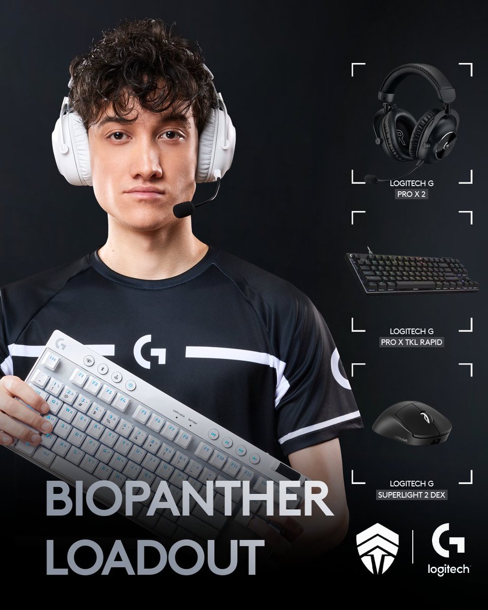 Logitech G ANZ (@logitechg_anz) on Twitter photo "The Pro X 2 headset is the most comfortable gaming headset, so long gaming or practice sessions are a breeze.”—<a href="/LOL_BioPanther/">Brandon Alexander</a> from <a href="/ChiefsESC/">The Chiefs</a>. 🤩
With the #PROX2, #PROXTKL Rapid, and #SUPERLIGHT2 DEX, you’re kitted out to push harder, play smarter, and stay on top. 😎 "The Pro X 2 headset is the most comfortable gaming headset, so long gaming or practice sessions are a breeze.”—<a href="/LOL_BioPanther/">Brandon Alexander</a> from <a href="/ChiefsESC/">The Chiefs</a>. 🤩
With the #PROX2, #PROXTKL Rapid, and #SUPERLIGHT2 DEX, you’re kitted out to push harder, play smarter, and stay on top. 😎