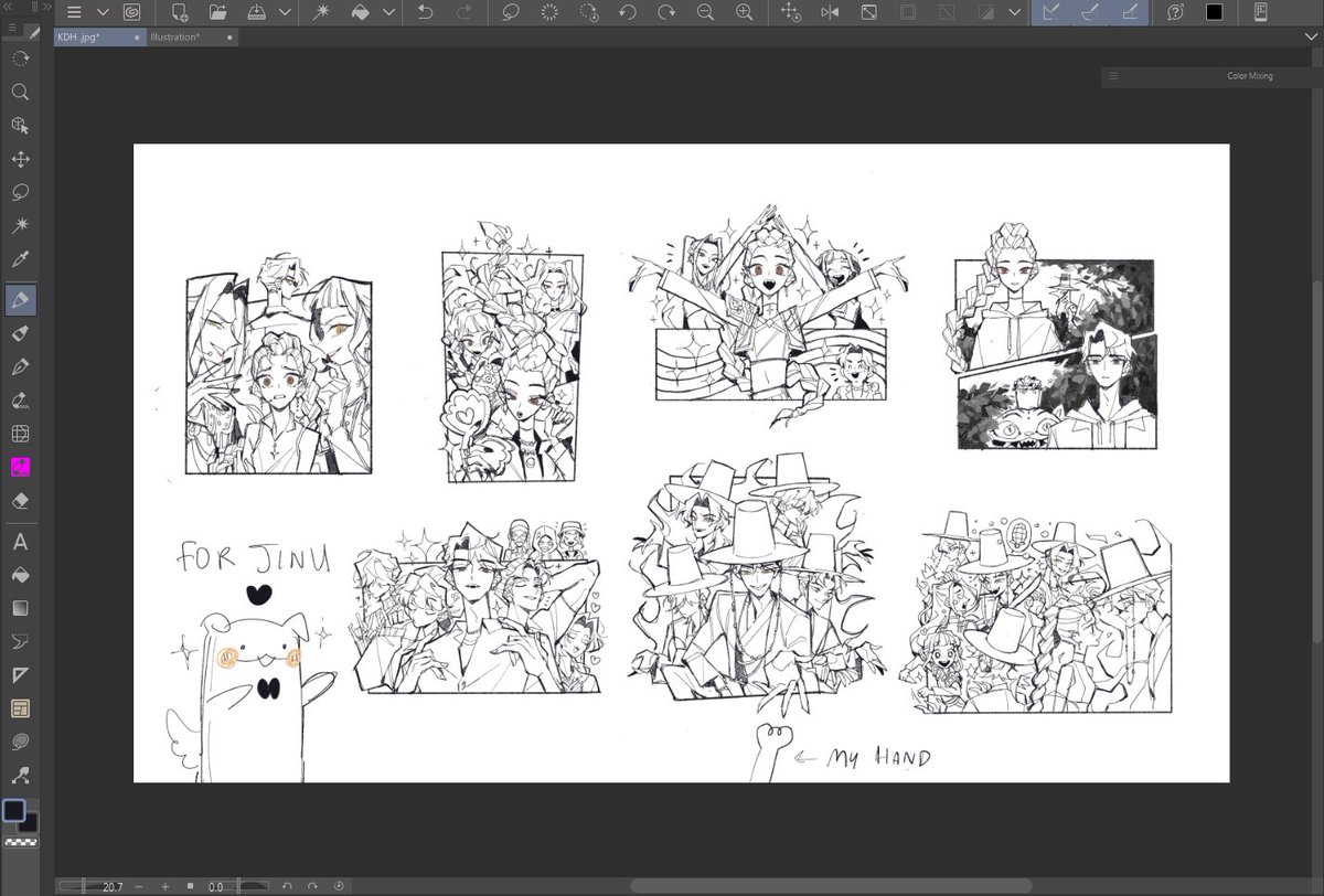 [WIP] THE BRAINROT GOT SO REAL- IVE HAD THEIR SONGS ON LOOP AAAAAAAAAAAA