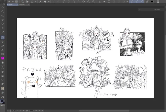 [WIP] THE BRAINROT GOT SO REAL- IVE HAD THEIR SONGS ON LOOP AAAAAAAAAAAA 