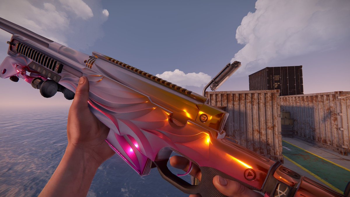 RUSTスキン情報】 今週のスキン 「Isoparam」のL96。 新デザインの