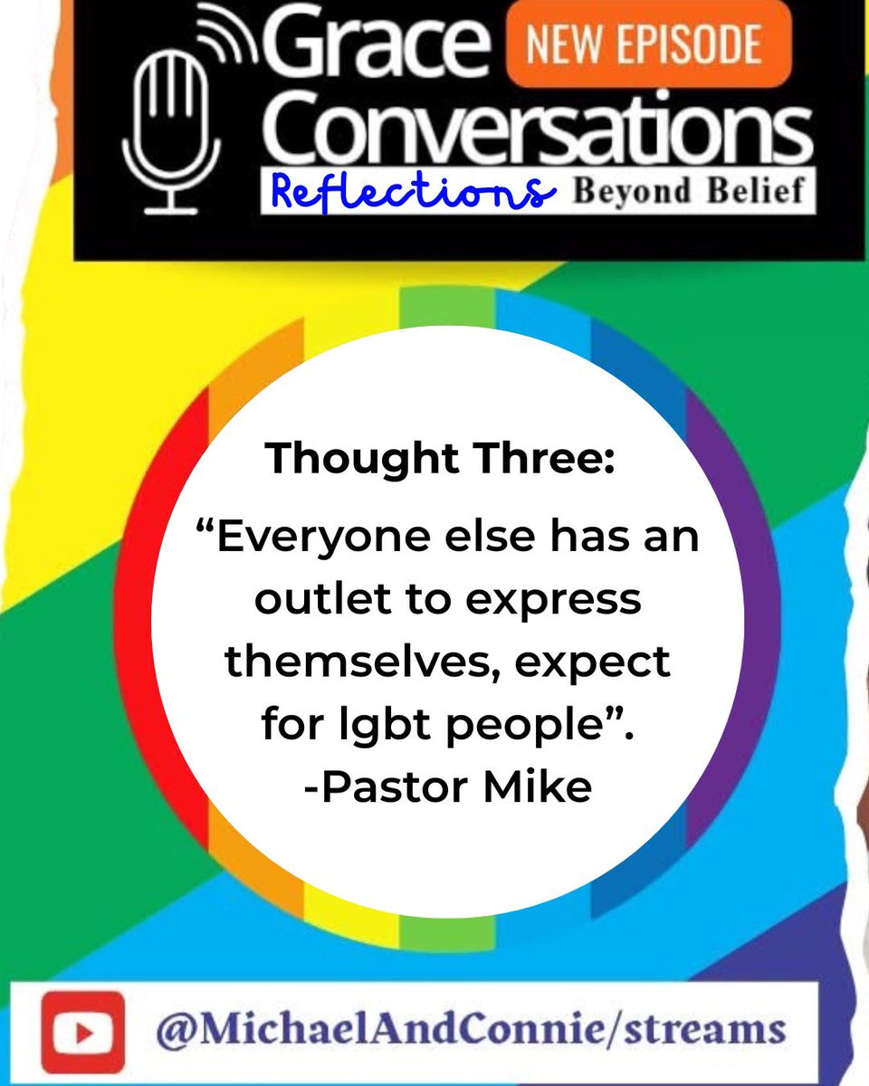 GodAcceptsYou2's tweet photo. #gay #gaychristian #lgbt #acceptance #god #grace #godacceptsyou #jesus #thegospel #love #inclusion #pride #truthovertea #faith #decontruction #reconstruction #listen #learn #youtube #podcast #podcasters #christ https://t.co/dfdO7zu6bu
