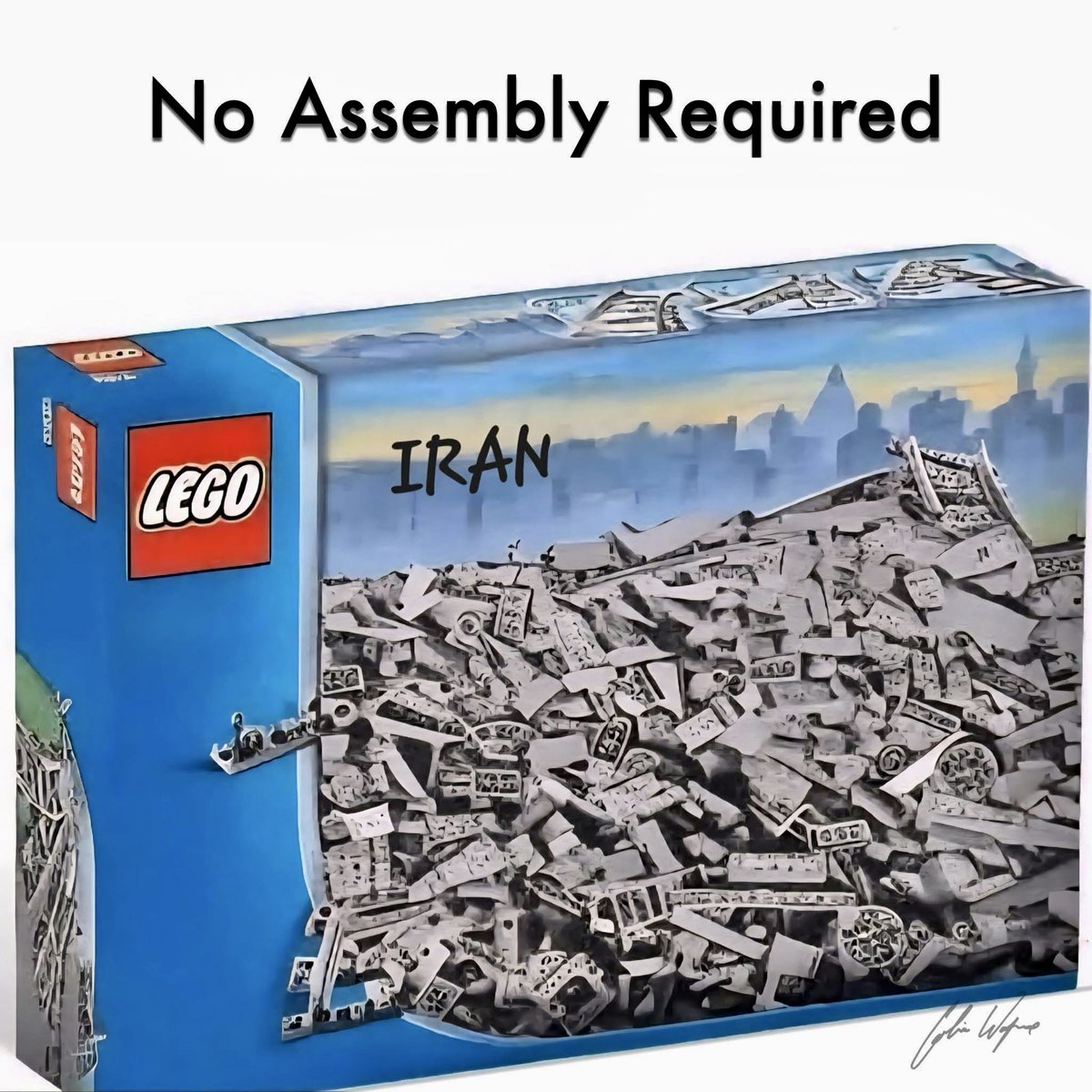 jane35575855's tweet photo. Order early #iran #lego #noassemblyrequired https://t.co/6bv3WUJxez