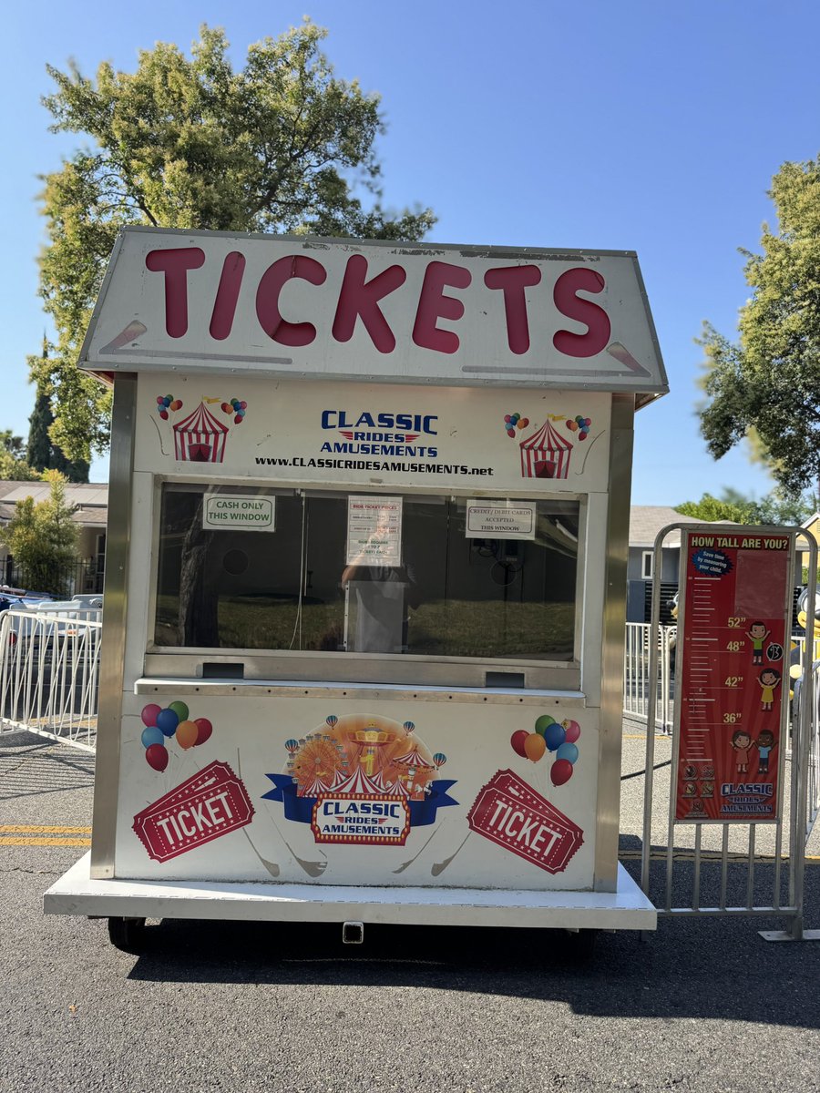 The carnival is set and ready to go for tomorrow. We’ll be happy to see you all here. Remember, if you purchase your tickets now, you’ll save some cash by only using one ticket per ride. *** Note This is ONLY for PRESALE TICKETS! *** presale tickets end tonight.