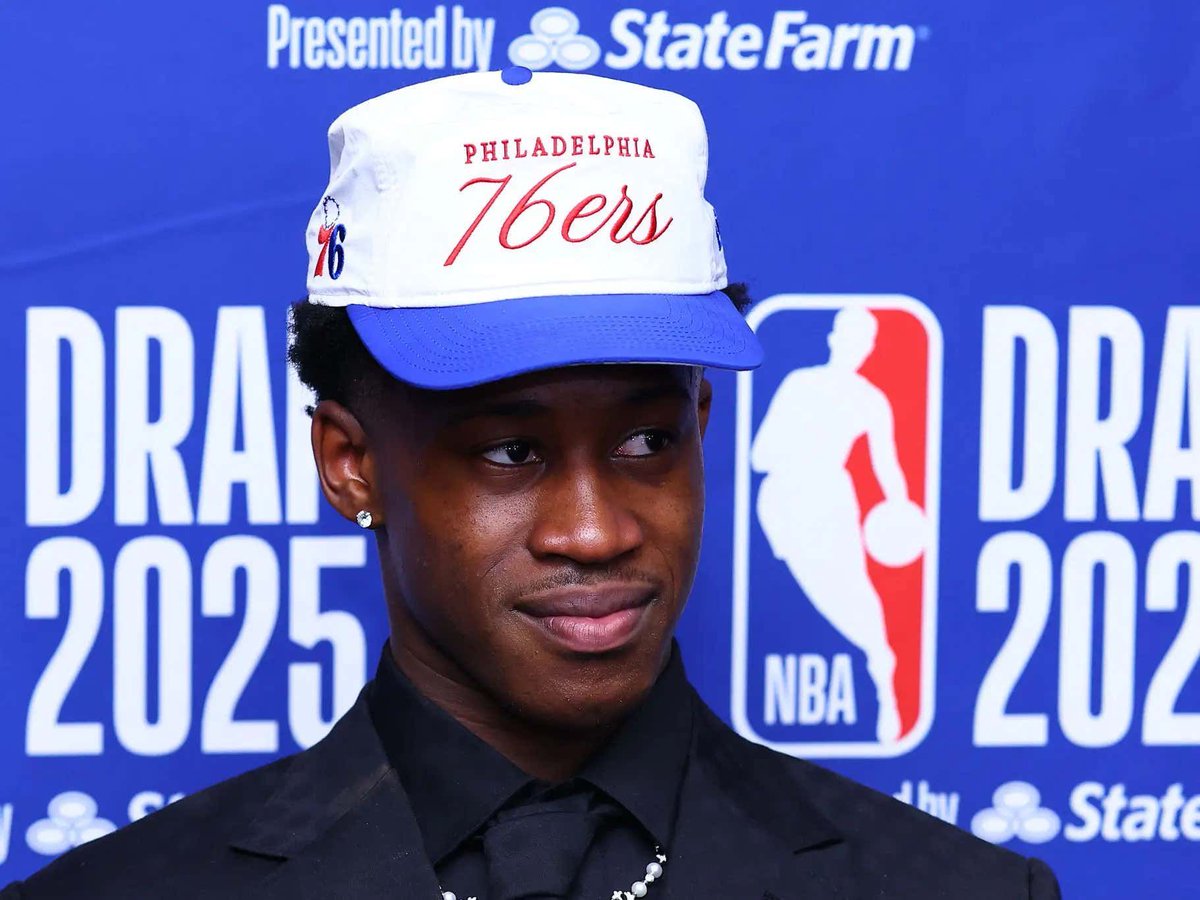 barstoolsports's tweet photo. It's Impossible Not To Be A Huge VJ Edgecombe Guy After Listening To This Interview About How Much His Mom Worked To Get Him Here https://t.co/PHtYB8MiSM https://t.co/o8BDSrJfQp
