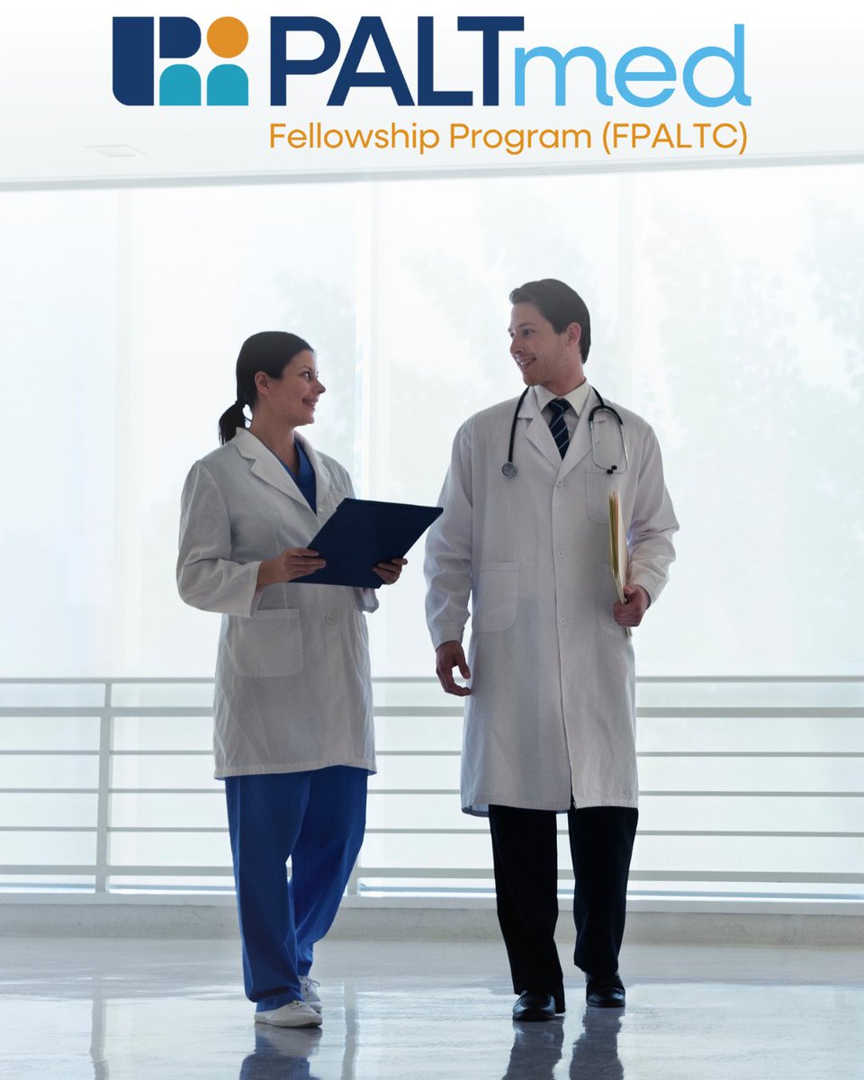 PALTmed | Post-Acute & Long-Term Care Medical Assn (@paltmed) on Twitter photo Showcase your dedication and contributions to the field of PALTC medicine, by being part of the inaugural class of the PALTmed Fellowship Program. Application due Sept 15. Learn more: paltmed.org/fellow Showcase your dedication and contributions to the field of PALTC medicine, by being part of the inaugural class of the PALTmed Fellowship Program. Application due Sept 15. Learn more: paltmed.org/fellow