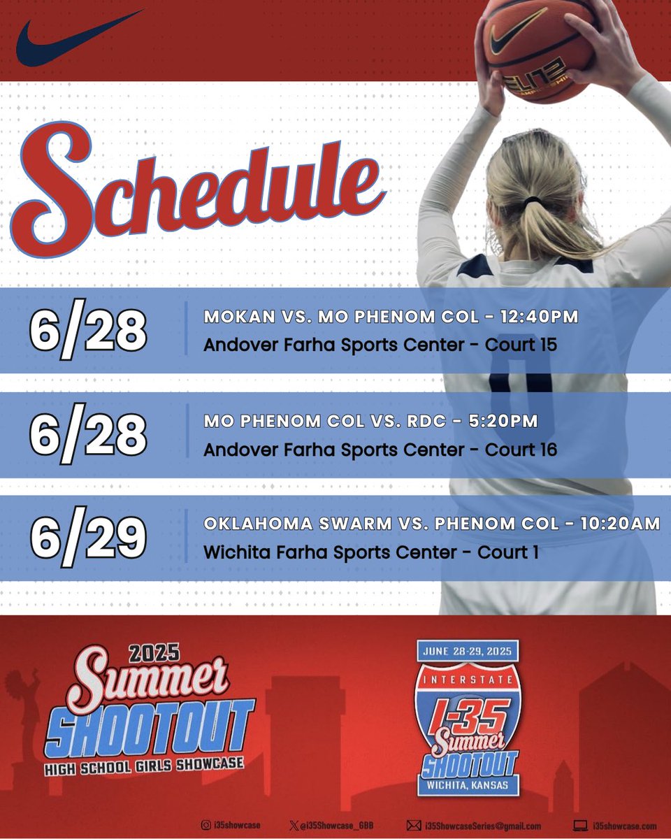 Audrey Arnold (@audreymarnold5) on Twitter photo Excited to be back in action with my <a href="/MissouriPhenom/">Phenom Basketball</a> teammates in Wichita this weekend.
Also, be sure to check out Phenom-Baggett’s schedule too as I’ll be pulling some double duty. Excited to be back in action with my <a href="/MissouriPhenom/">Phenom Basketball</a> teammates in Wichita this weekend.
Also, be sure to check out Phenom-Baggett’s schedule too as I’ll be pulling some double duty.