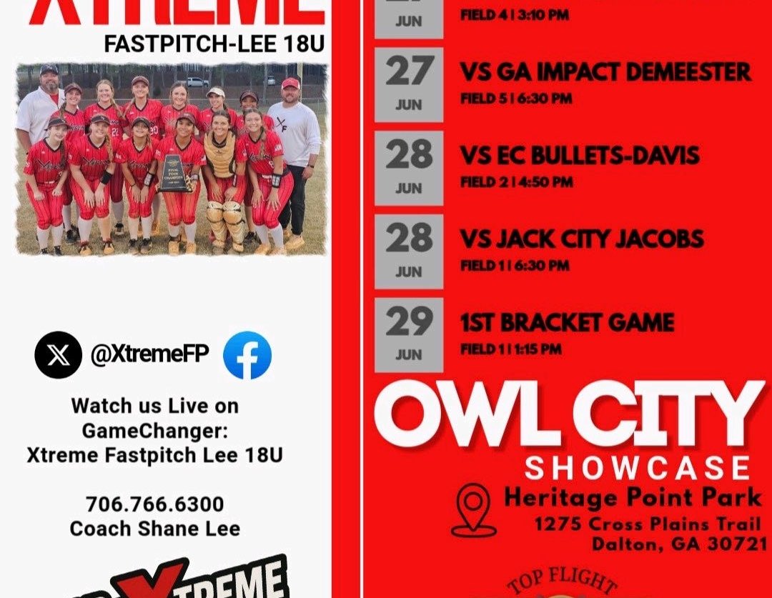 Aubri Dostart (@aubridostart) on Twitter photo Enjoyed getting work in at Owl City camp today! Ready to hit the field tomorrow! Coaches come check us out! <a href="/XtremeFP/">XtremeFastpich</a> <a href="/coachmere_16/">Meredith Mills</a> <a href="/BerrySoftball/">Berry Softball</a> <a href="/SUHawksSoftball/">Shorter University Softball</a> <a href="/kelseyshodgson/">Kelsey Hogan</a> <a href="/GSAthletics_SB/">Georgia Southern Softball</a> <a href="/JaxStateSB/">Jax State Softball</a> <a href="/JulieBoland5/">Julie Boland</a> <a href="/CofCSoftball/">Charleston Softball</a> <a href="/ccgasoftball/">Coastal Georgia Softball</a> <a href="/GarrettSkelton5/">Garrett Skelton</a> <a href="/UWGSoftball/">West Georgia Softball</a> Enjoyed getting work in at Owl City camp today! Ready to hit the field tomorrow! Coaches come check us out! <a href="/XtremeFP/">XtremeFastpich</a> <a href="/coachmere_16/">Meredith Mills</a> <a href="/BerrySoftball/">Berry Softball</a> <a href="/SUHawksSoftball/">Shorter University Softball</a> <a href="/kelseyshodgson/">Kelsey Hogan</a> <a href="/GSAthletics_SB/">Georgia Southern Softball</a> <a href="/JaxStateSB/">Jax State Softball</a> <a href="/JulieBoland5/">Julie Boland</a> <a href="/CofCSoftball/">Charleston Softball</a> <a href="/ccgasoftball/">Coastal Georgia Softball</a> <a href="/GarrettSkelton5/">Garrett Skelton</a> <a href="/UWGSoftball/">West Georgia Softball</a>