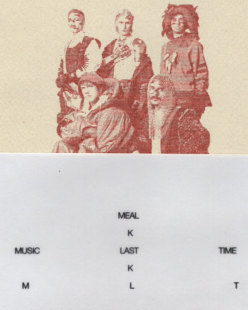 absnteal's tweet photo. HMLTD mixed media poster https://t.co/5v62scpPdm
