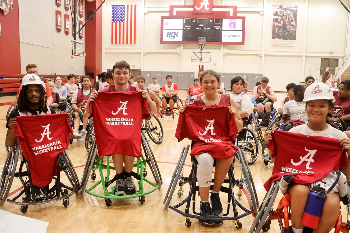 UA Adapted Athletics (@alabamaadapted) on Twitter photo Day 2️⃣ in the books! 🏀🔥 See you tomorrow! 
#RollTide | #AlabamaAdaptedAthletics Day 2️⃣ in the books! 🏀🔥 See you tomorrow! 
#RollTide | #AlabamaAdaptedAthletics