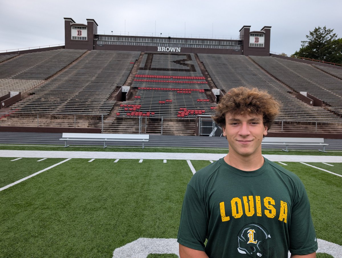 odin_erickson5's tweet image. Had a great day competing @BrownUFootball camp yesterday! Great energy and tempo in all the drills. Thanks to @CoachEMorrissey and @Coach_Mul for their time talking after camp. And huge thanks to @BrownHCPerry for his time meeting with me today. I enjoyed the extra day today…