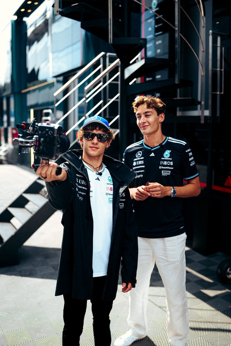 Antoneulli's tweet image. Get ready for part 2 of my tour with George. This time, we’re taking you inside our Austrian motorhome and the engineering truck. See you soon!