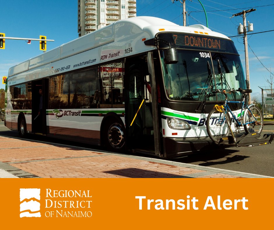 Head's up RDN Transit riders, our summer service changes start Sunday, June 29. The 'S' trips on routes 5, 15, 20, 30, 40 and 72 will be discontinued. Route 92 will also be discontinued until the fall. 

🚌Visit rdn.bc.ca/transit-servic… to help with your transit travel planning.