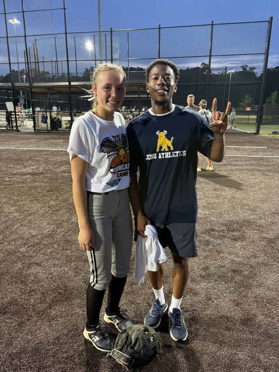Avery Reesy (@averyr2425) on Twitter photo I had a great time at the Owl City Showcase Camp, met new people and coaches and learned lots from them! Thank you to all the coaches who came out to help!!
<a href="/JessieHomesley/">Jessie Homesley</a> <a href="/YHC_Softball/">YHC Softball</a> <a href="/CoachMckenzie2/">Coach Chris</a> <a href="/JCSUSports/">JCSU Athletics</a> <a href="/BerryVikings/">Berry Athletics</a> <a href="/coachmere_16/">Meredith Mills</a> <a href="/KSUOwlsSB/">Kennesaw State Softball</a> <a href="/knightssftball/">Knights Softball 2010</a> I had a great time at the Owl City Showcase Camp, met new people and coaches and learned lots from them! Thank you to all the coaches who came out to help!!
<a href="/JessieHomesley/">Jessie Homesley</a> <a href="/YHC_Softball/">YHC Softball</a> <a href="/CoachMckenzie2/">Coach Chris</a> <a href="/JCSUSports/">JCSU Athletics</a> <a href="/BerryVikings/">Berry Athletics</a> <a href="/coachmere_16/">Meredith Mills</a> <a href="/KSUOwlsSB/">Kennesaw State Softball</a> <a href="/knightssftball/">Knights Softball 2010</a>