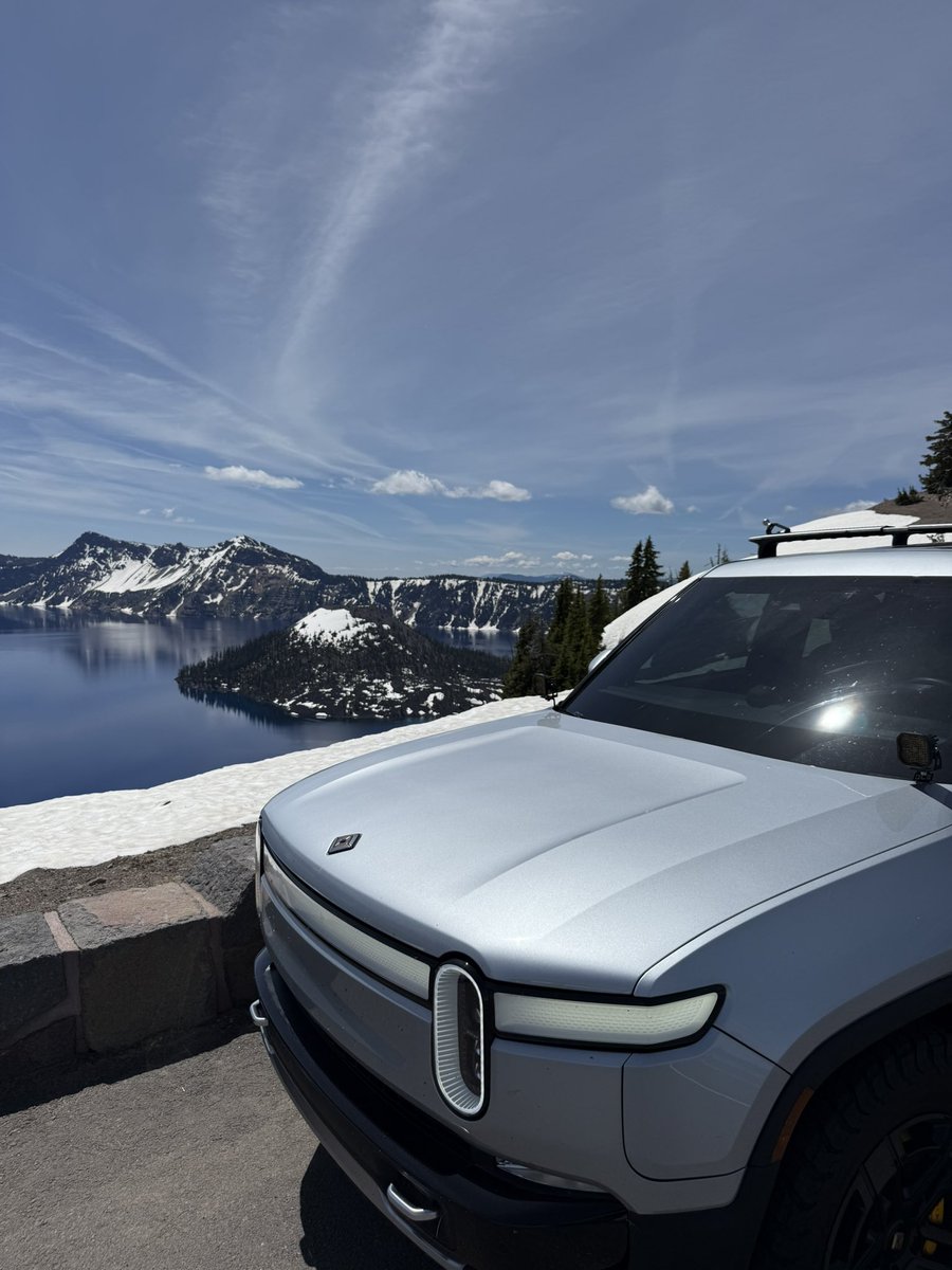 L.A. Silver shines in poses. <a href="/Rivian/">Rivian</a>