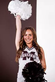 PaladinsFCS's tweet photo. Alumni Update: Peyton Rountree helps Ole Miss capture National Championship; FCS cheer squad well-represented in SEC! @FellowshipCS 
https://t.co/4PHyrkoJgv https://t.co/f71FVCJbwO